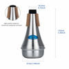 Picture of Eastrock Trumpet Mute,Lightweight Aluminum Mini Trumpet Practice Mute for Jazz,Classic,Beginners and Students