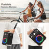 Picture of HWWR Karaoke Machine with 3 Microphones for Adults and Kids,Portable Party Karaoke Speaker with DJ Lights, Bluetooth Speaker for Home Party, Gatherings,Monitor-Speaker-and-subwoofer-Parts