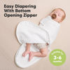 Picture of Baby Swaddle Sleep Sacks with Zipper - 3-Pack Newborn Swaddle Sack, Baby Swaddles Sleep Sack 3-6 Months, Wearable Blanket Baby, Baby Swaddle Blanket Wrap, Swaddle Sack, Easy Change Swaddle (Cloud, L)