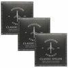 Picture of Augustine Strings Classic Black - Low Tension Classical Guitar Strings - The Original Nylon String - 3 Sets