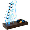 Picture of NZNDB Light Up Guitar Pick Holder, Wooden Guitar Pick Holder for Picks Storage and Display, Music Gift for Men Guitar Music Lovers Players Guitarist, Guitar Accessories