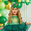 Picture of YanJie Baby Bows Headbands - Shamrock Headbands with Green Bows for Newborn Girls, Infants and Toddlers, St Patrick's Day Hair Accessories