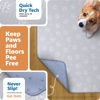 Picture of IMPROVIA® Reusable Puppy Pad - Waterproof, Extra-Absorbent, Washable Pee Pad for Dog Training, Whelping, & More - Protect Your Floors & Pet with Quick-Drying Potty Pad. 2 Pack - 36"x 41"