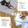 Picture of IMPROVIA® Reusable Puppy Pad - Waterproof, Extra-Absorbent, Washable Pee Pad for Dog Training, Whelping, & More - Protect Your Floors & Pet with Quick-Drying Potty Pad. 2 Pack - 36"x 41"