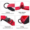 Picture of Annchwool No Pull Dog Harness with Padded Handle+5 Ft Leash,Reflective Strip Escape Proof and Quick Fit to Adjust Dog Harness,Easy for Training Walking for Small & Medium and Large Dog(Red-Set,S)
