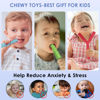 Picture of ERKOON Sensory Chew Toys for Autistic Children, 5 Pack Silicone Chewy Tube Oral Motor Tools for Sensory Kids with Autistic, Biting ADHD, SPD, Nursing Teething Toys