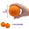 Picture of Chew King 3 Inch Bacon Flavor Rubber Balls 2 Pack