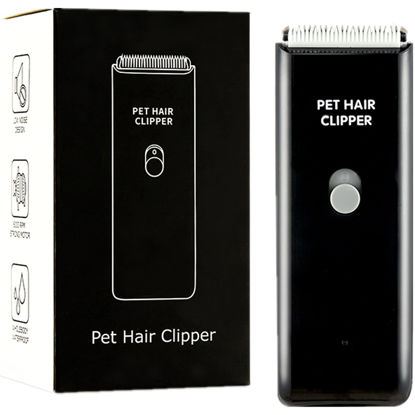 Picture of Dog Cat Home Hair Waterproof Clipper Portable Electric USB Rechargeable Pet Grooming Tools Low Noise Shaver Cordless Trimmer for Small and Large Pets