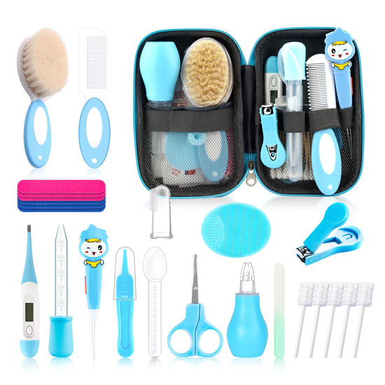 Picture of Baby Healthcare and Grooming Kit for Newborn Kids, 25PCS Upgraded Safety Baby Care Kit, Newborn Nursery Health Care Set, Baby Care Products