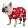 Picture of CuteBone Dog Christmas Pajamas Sweater Gifts for Small Dogs Clothes P135L