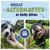 Picture of Pawstruck All Natural 5-6" Roasted Collagen Sticks for Dogs - Low Odor & Long-Lasting Bully Stick Alternative, Single Ingredient & Vet Approved - 10 Pack