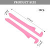 Picture of IHOTDER 2PCS Car Seat Gap Filler,Super Flexible Car Side Seat Gap Filler Car interior Accessories,Universal Car Organizer Between Seats for Tightly Filling Seat Gaps (Pink)……