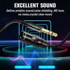 Picture of Twozoh XLR Male to 1/4 Inch Jack TRS Cable, Balanced 6.35mm Plug to 3 pin XLR Male, Quarter inch to XLR Stereo Male to Male Guitar Cable 1FT (Profesional/HiFi)