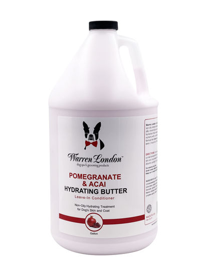 Picture of Warren London - Hydrating Butter and Leave-in Conditioner for Dogs Skin and Coat - Pomegranate & Acai - 1gal