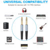 Picture of JOLGOO 1/4 Inch TRS Instrument Cable 15 FT 2-Pack, Quarter inch Audio Cable, 6.35 Balanced Interconnect Line for Electric Guitar, Bass, Keyboard, Mixer, Amplifier, Speaker, Electric Mandolin
