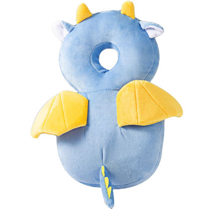 Picture of Baby Walker Head Protector Toddler Adjustable Baby Head Protection Backpack Wear Safety Pad (Flying Dragon)