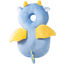 Picture of Baby Walker Head Protector Toddler Adjustable Baby Head Protection Backpack Wear Safety Pad (Flying Dragon)
