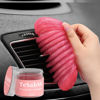 Picture of TeSabMi Car Cleaning Gel for Car Cleaning Putty Car Putty Car Interior Cleaner Car Slime Auto Detail Tools Car Accessories Valentines Day Gifts for Him Her Men Women Stocking Stuffers Pink