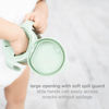 Picture of Ubbi Tweat No Spill Snack Container for Kids, BPA-Free Tritan, Toddler Snack Container, Sage & Pink