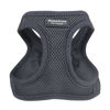 Picture of Downtown Pet Supply Step in Dog Harness for Small Dogs No Pull, Medium, Charcoal - Adjustable Harness with Padded Mesh Fabric and Reflective Trim - Buckle Strap Harness for Dogs