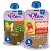 Picture of Plum Organics Stage 2 Organic Baby Food - Variety Pack - 4 oz Pouch (Pack of 8) - Fruit and Veggie Baby Food Pouch