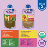 Picture of Plum Organics Stage 2 Organic Baby Food - Variety Pack - 4 oz Pouch (Pack of 8) - Fruit and Veggie Baby Food Pouch