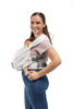 Picture of Boba Pre-Wrapped Baby Wrap Carrier with Buckle, Easy Adjust Soft Infant Baby Carrier Hybrid for Boy or Girls, Baby Sling for Newborn up to 35 lbs (Organic Stone)