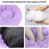 Picture of Nisrada Dog Bed for Small Medium Large Dogs, 20 inch Calming Dogs Bed, Washable-Round Cozy Soft Pet Bed for Puppy and Kitten with Slip-Resistant Bottom