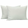 Picture of NTBAY Zippered Toddler Pillowcases Set of 2, 100% Brushed Microfiber 13x18 Pillowcases, Super Soft and Cozy Travel Kids Nursery Pillow Cases, 13x18 Inches, Light Grey