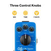 Picture of Donner Echo Square Delay Pedal - Digital 7-Modes Delay for Electric Guitar, Multi-Delay including Digital, Analog, Tape, Mod, Sweep, Lofi, Reverse - True Bypass