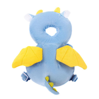 Picture of Baby Head Protection Backpack - Soft & Comfortable, Cute Cartoon Design, Flying Dragon