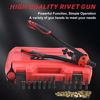 Picture of AOBEN 16" Rivet Nut Tool, Professional Hand Rivet Nut Setter Kit with 12 Interchangeable Metric & SAE Mandrels, 145Pcs Rivnuts and Rugged Carrying Case