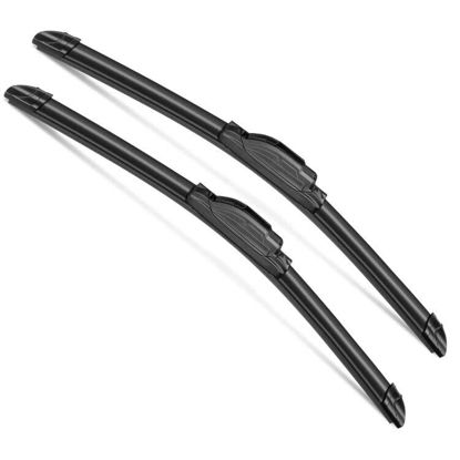 Picture of SCTIOANSN OEM Quality 22" + 19" Premium All-Seasons Auto Windshield Wiper Blades J-Hook(Set of 2)