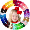 Picture of Oaoleer 40Pcs 6" Hair Bows Clips Grosgrain Ribbon Bows Hair Alligator Clips Hair Barrettes Hair Accessories for Baby Girls Infants Toddlers Kids Teens Children (6 Inch)