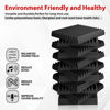 Picture of FONESO Acoustic Panels, High Density Soundproof Foam Panels for Walls, Sound Absorbing Panels, Acoustic Foam Panels Fire Resistant for Studio Recording (Black, 1"x12"x12" 48Pack)
