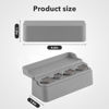Picture of SINGARO Coin Holder for Car, Coin Change Organizer Compatible with Coins of Different Sizes, Dash-Mounted Holder Suitable for Most Cars, Trucks(Gray)