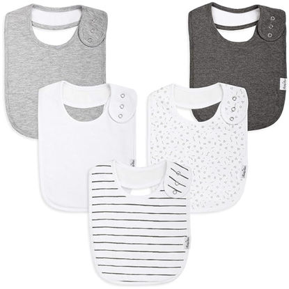 Picture of KiddyStar Baby Bibs for Boys & Girls - Organic Cotton Bibs, Bandana Bibs, Drool Bibs, Teething Bibs, Toddler Bibs - Gift