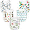 Picture of KiddyStar Baby Bibs for Boys & Girls - Organic Cotton Bibs, Bandana Bibs, Drool Bibs, Teething Bibs, Toddler Bibs - Gift