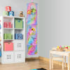 Picture of Basumee Stuffed Animals Net or Hammock 2 Pcs Stuffed Animals Storage Toy Net Hammock for Stuffed Animals Organizer Mesh Hammock Kids Girls Room Decor, Rainbow, 5 Tiers