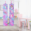 Picture of Basumee Stuffed Animals Net or Hammock 2 Pcs Stuffed Animals Storage Toy Net Hammock for Stuffed Animals Organizer Mesh Hammock Kids Girls Room Decor, Blue and Purple, 5 Tiers
