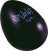 Picture of Dunlop 9103TBK Egg Shaker, Black, 2/Pack