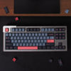 Picture of 8008 Keycaps 172 Keys Cherry Profile Doubleshot Keycap Set Fit for 60% 65% 95% Cherry Mx Switches ISO ANSI Layout Mechanical Keyboard