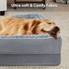 Picture of WNPETHOME Orthopedic Dog Bed for Extra Large Dogs - XL Waterproof Dog Bed, Bolster Dog Sofa Be Waterproof Dog Couch for Pet Sleeping, Pet Bed for Large Dogs
