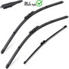 Picture of 3 Wiper Blades Replacement for Ford Explorer 2011-2018 2019 2020 2021 2022 2023,Original Equipment Replacement Front and Rear Windshield Wiper Blade - Pinch Tab 26"/22"/11" (Set of 3)