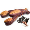 Picture of PETSTA Indestructible Dog Toys for Aggressive Chewers, Extreme Tough Dog Toys for Large Dogs, Real Beef Flavored, Dog Bone for Medium/Large Dogs Breed