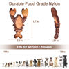 Picture of PETSTA Indestructible Dog Toys for Aggressive Chewers, Extreme Tough Dog Toys for Large Dogs, Real Beef Flavored, Dog Bone for Medium/Large Dogs Breed