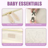 Picture of Tuwubi Diaper Bag Tote,Diaper Bag backpack with Pacifier Case Large Travel Diaper Tote for Mom and Dad Multifunction Large Baby Bag - White