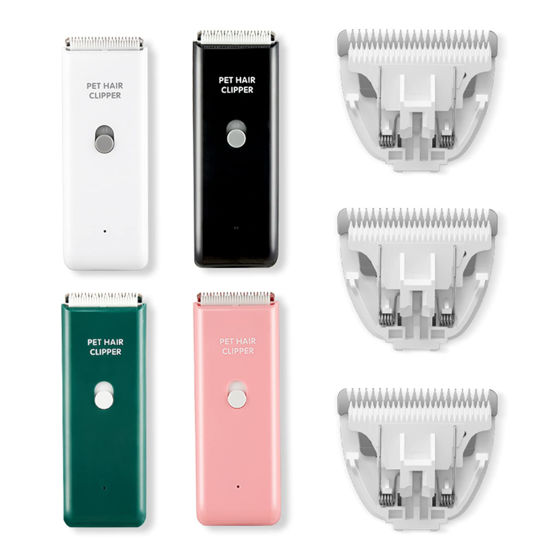 Picture of Grimgrow 3 PCS Standard Size Replaceable Ceramic Blades Set Pet Hair Clipper,Cat Dog Common Use Clipper Blade(#AP005)