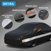 Picture of Holthly 10 Layers Sedan Car Cover Waterproof All Weather for Automobiles,100% Waterproof Outdoor Car Covers Rain Snow UV Dust Protection. Custom Fit for Lexus ES, Cadillac CT5, CTS, Buick LaCrosse,etc