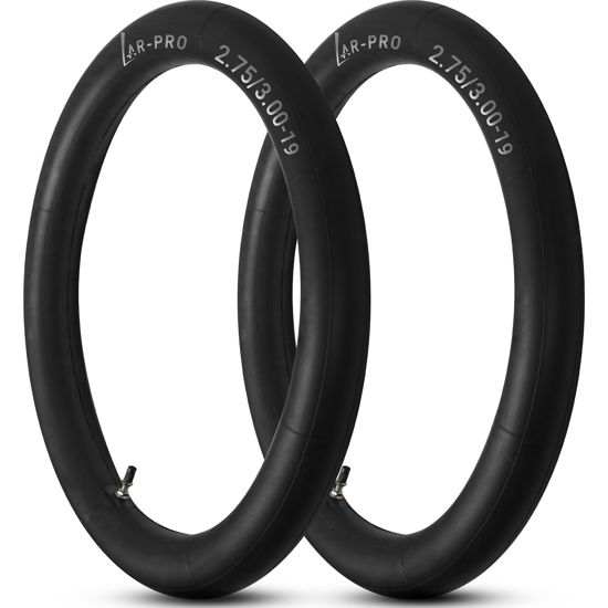 Picture of AR-PRO (2-Pack) 2.75/3.00-19" Heavy Duty Dirt Bike Inner Tubes with TR4 Valve Stem for 70/100-19, 80/100-19 19" Dirt Pit Tires, Compatible with Surron, Talaria, Segway, UltraBee and More